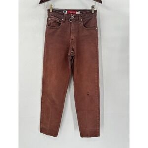 Vintage Levis Silvertab‎ Jeans Juniors 3M Blue High Rise Loose Straight 90s